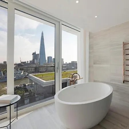 Luxury Riverside Penthouse 2000Sqft Londres Exterior foto